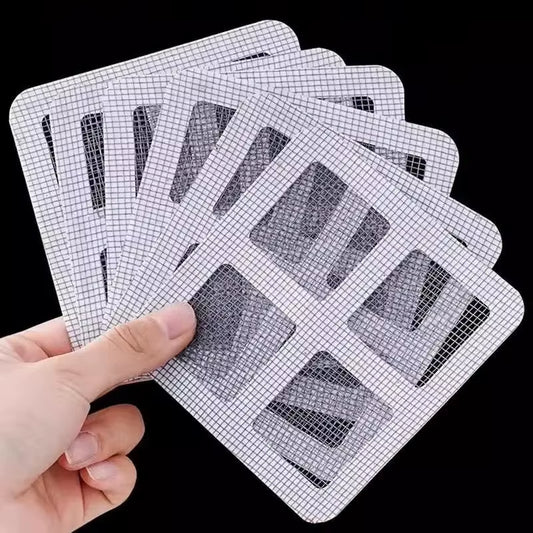 Disposable Hair Catchers for Shower Mesh Shower Drain Covers - Floor Sink Strainer Filter Mesh Stickers Bathroom Accessories